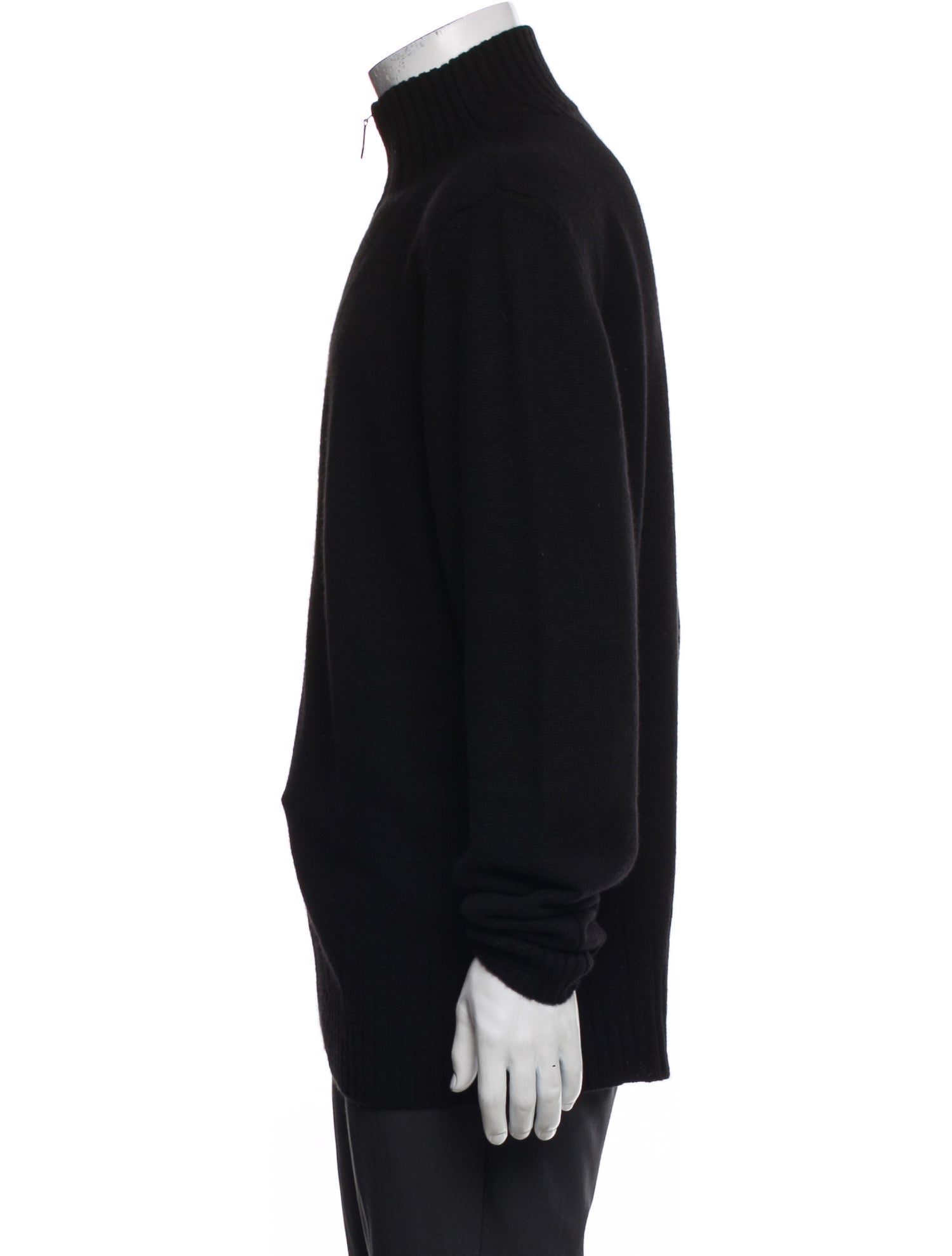 Hermès Cashmere Turtleneck Polo Sweater