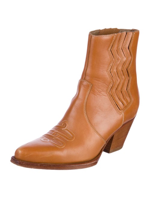 Hermès Vegas Leather Western Boots