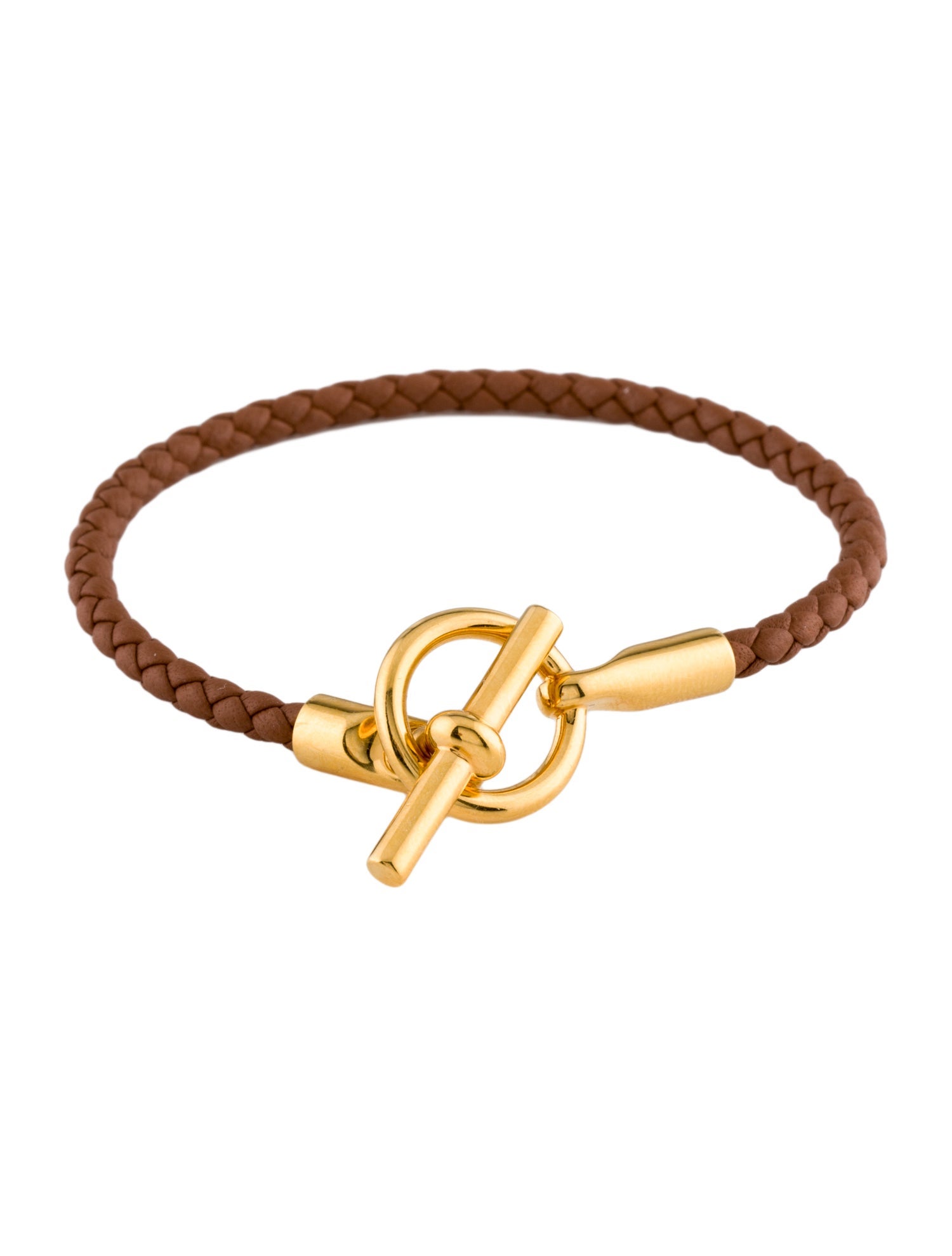 Hermès Glenan Leather Bracelet