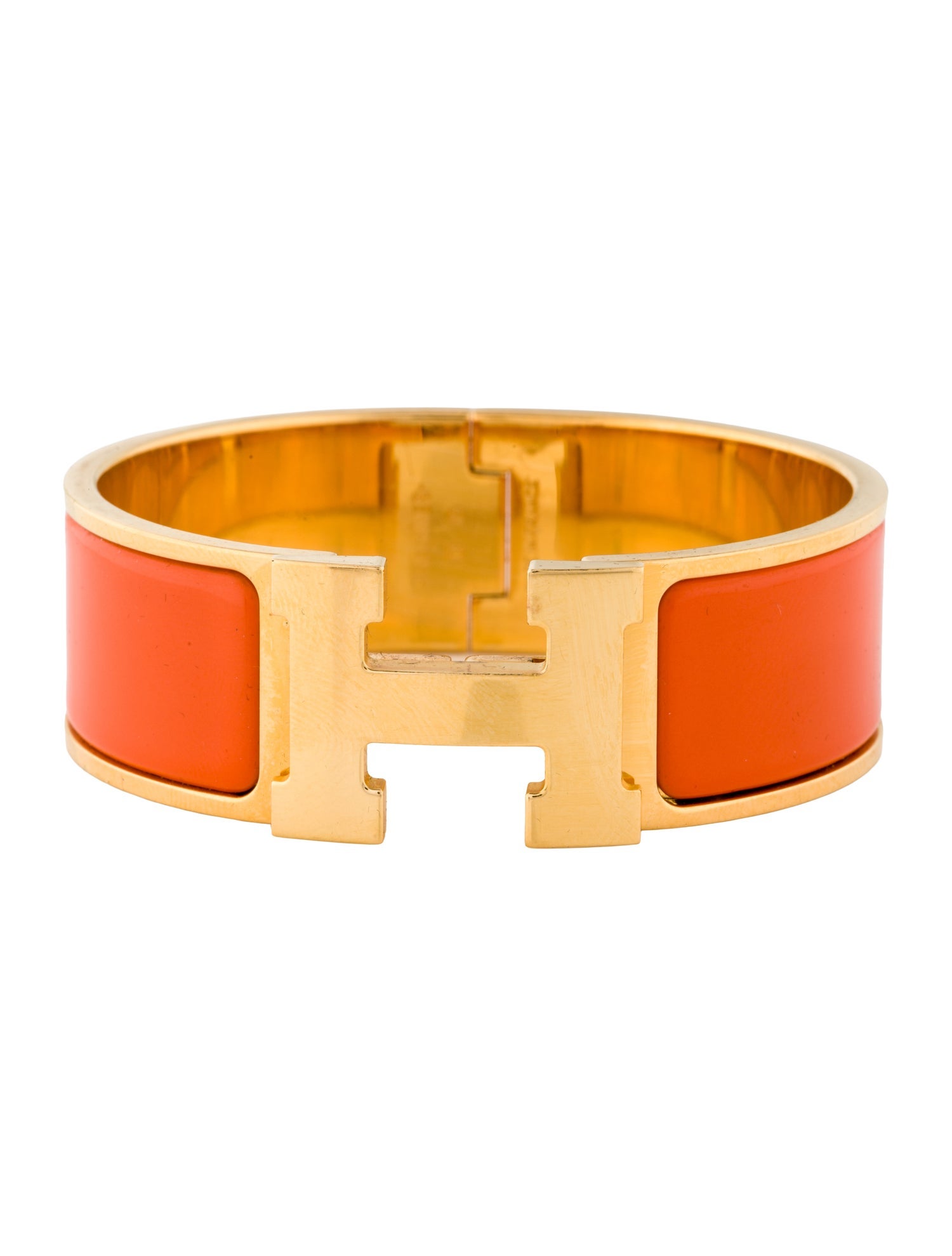 Hermès Enamel Clic Clac H Bracelet