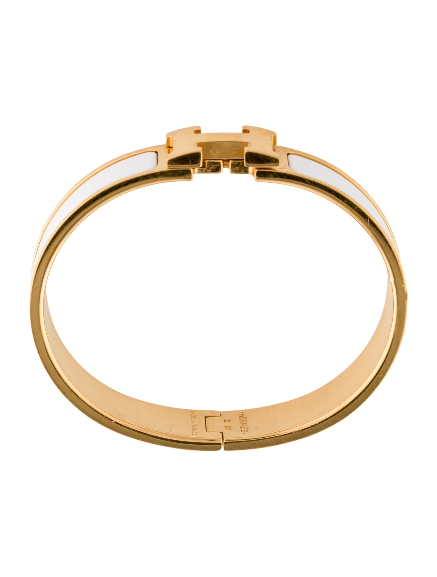 Hermès Clic H Bangle Bracelet