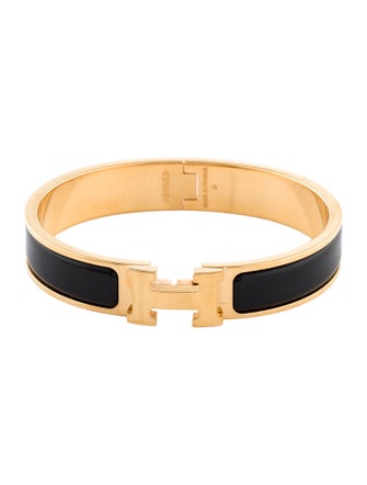 Hermès Clic H Bangle Bracelet