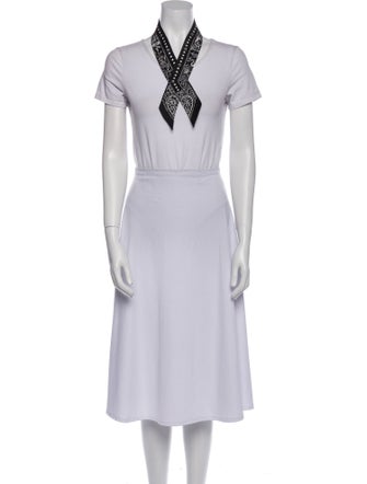 Hermès Entre Ciel Et Mer Silk Twilly Scarf