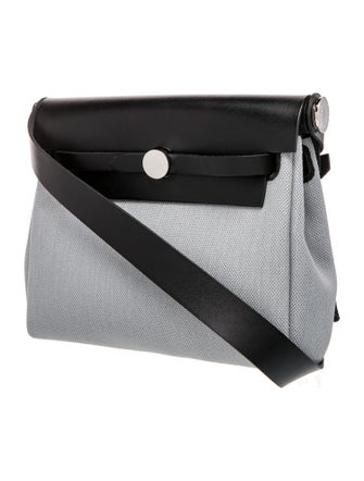 Hermès 2025 Toile Militaire Mini Herbag Zip 20