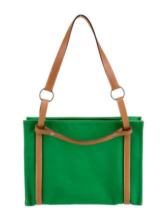 Hermès Toile Cabalicol Bag