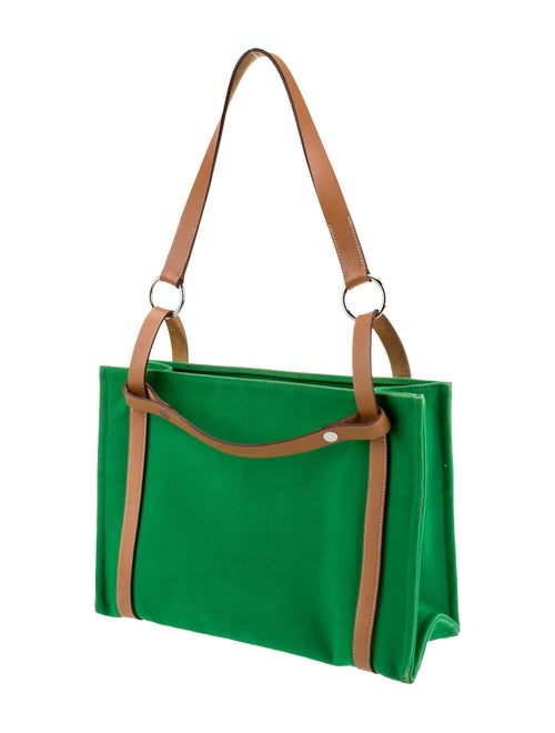 Hermès Toile Cabalicol Bag