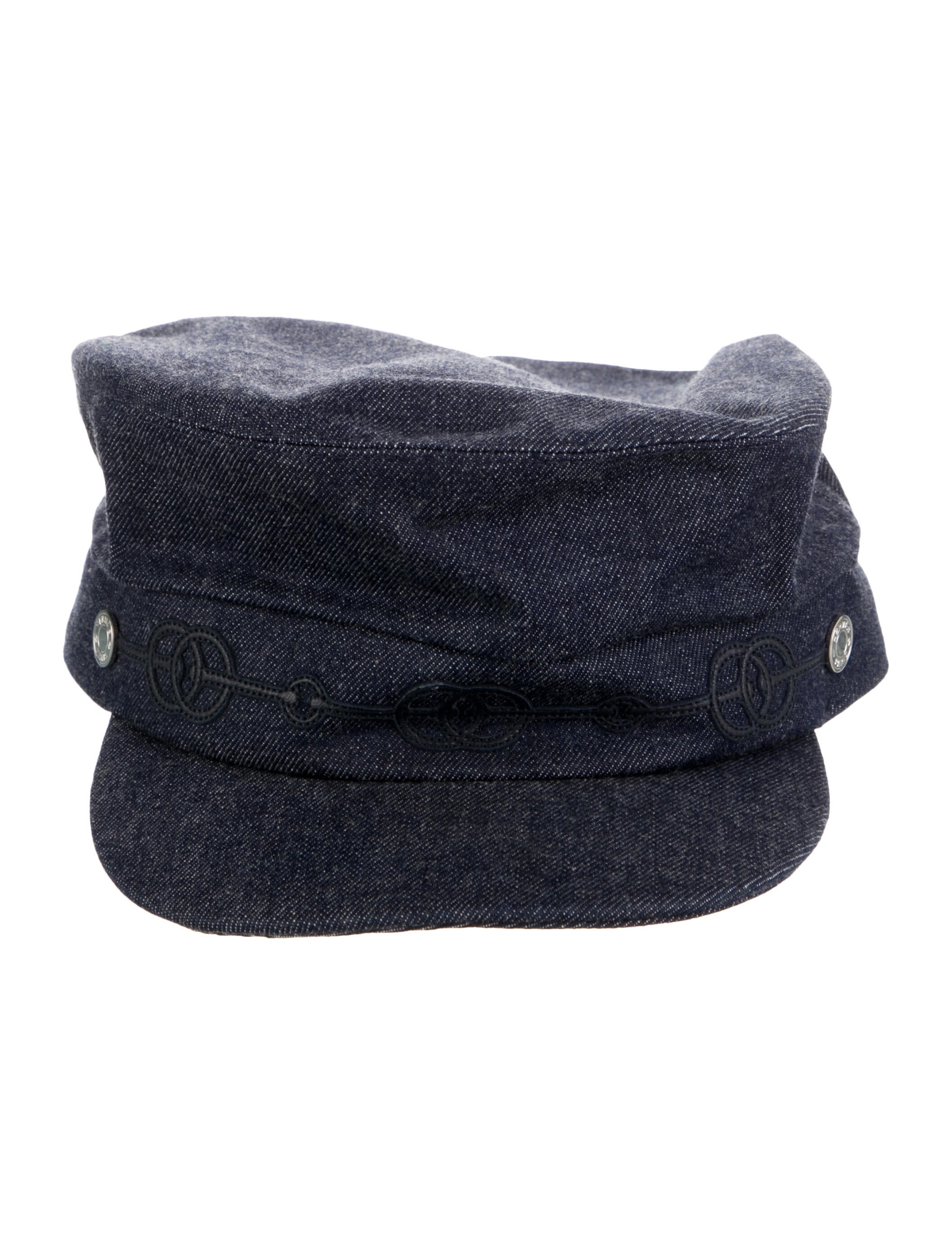 Hermès Denim Cabourg Cliquetis Newsboy Cap