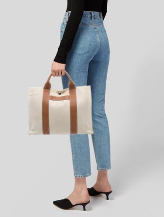 Hermès Toile H Sac Harnais MM