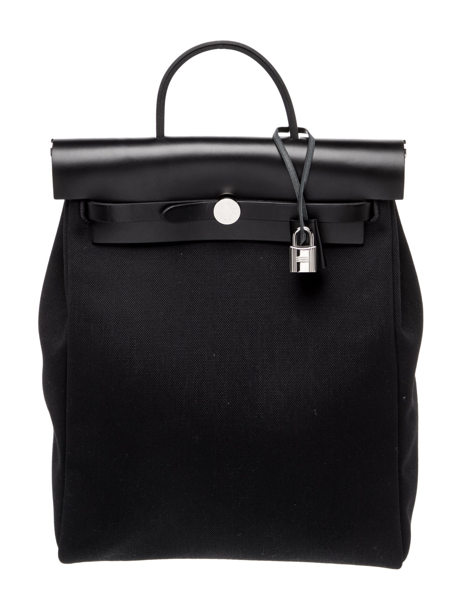 Hermès Toile & Vache Hunter Herbag a Dos Zip Backpack