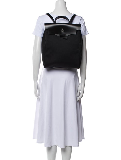 Hermès Toile & Vache Hunter Herbag a Dos Zip Backpack