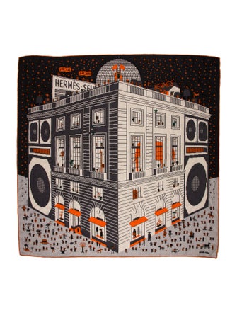 Hermès Faubourg Party Cashmere Scarf