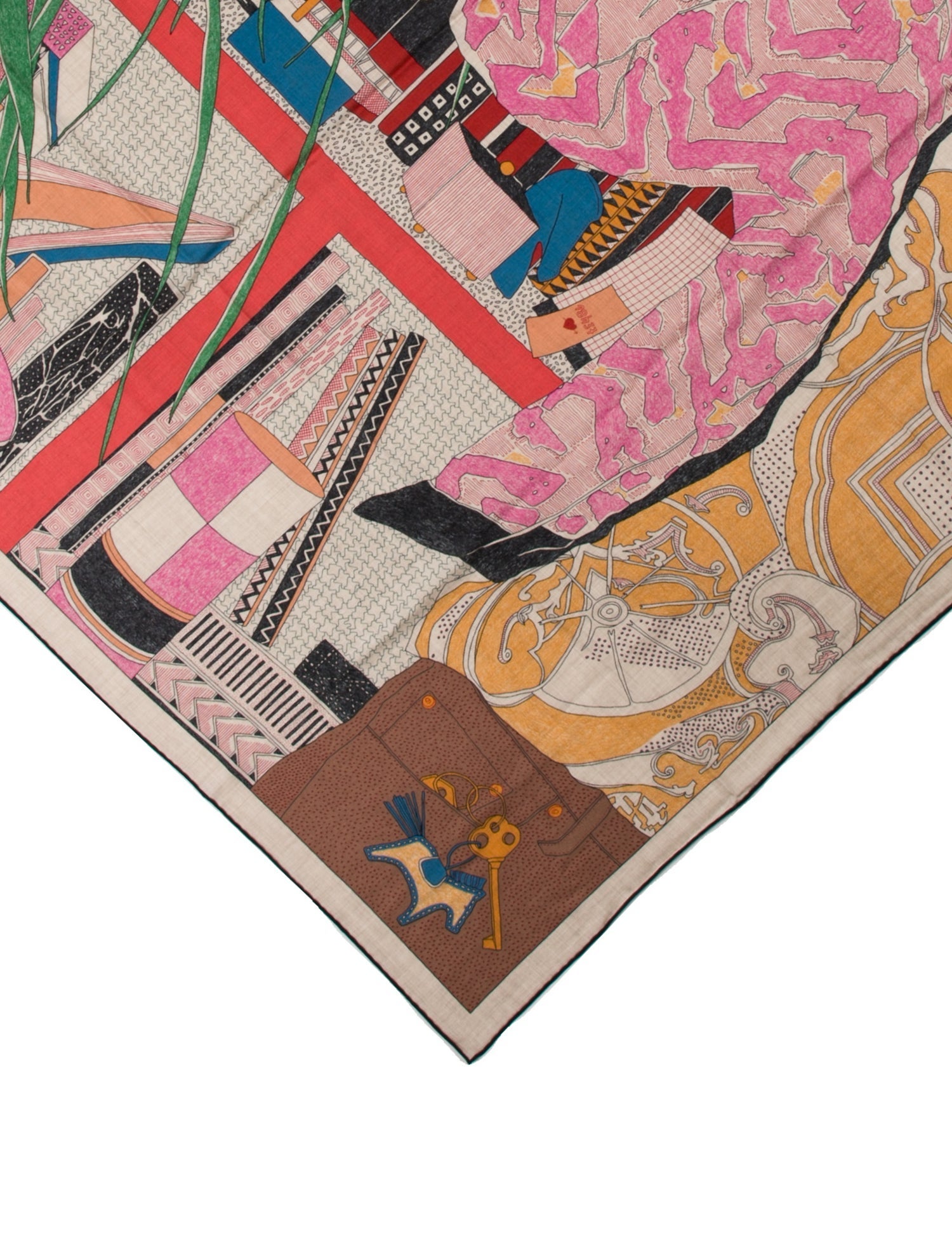 Hermès Rendez-Vous Chez Cashmere Shawl w/ Tags