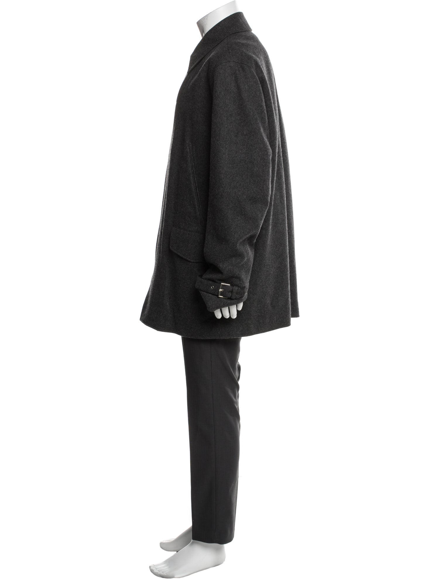 Hermès Virgin Wool Overcoat