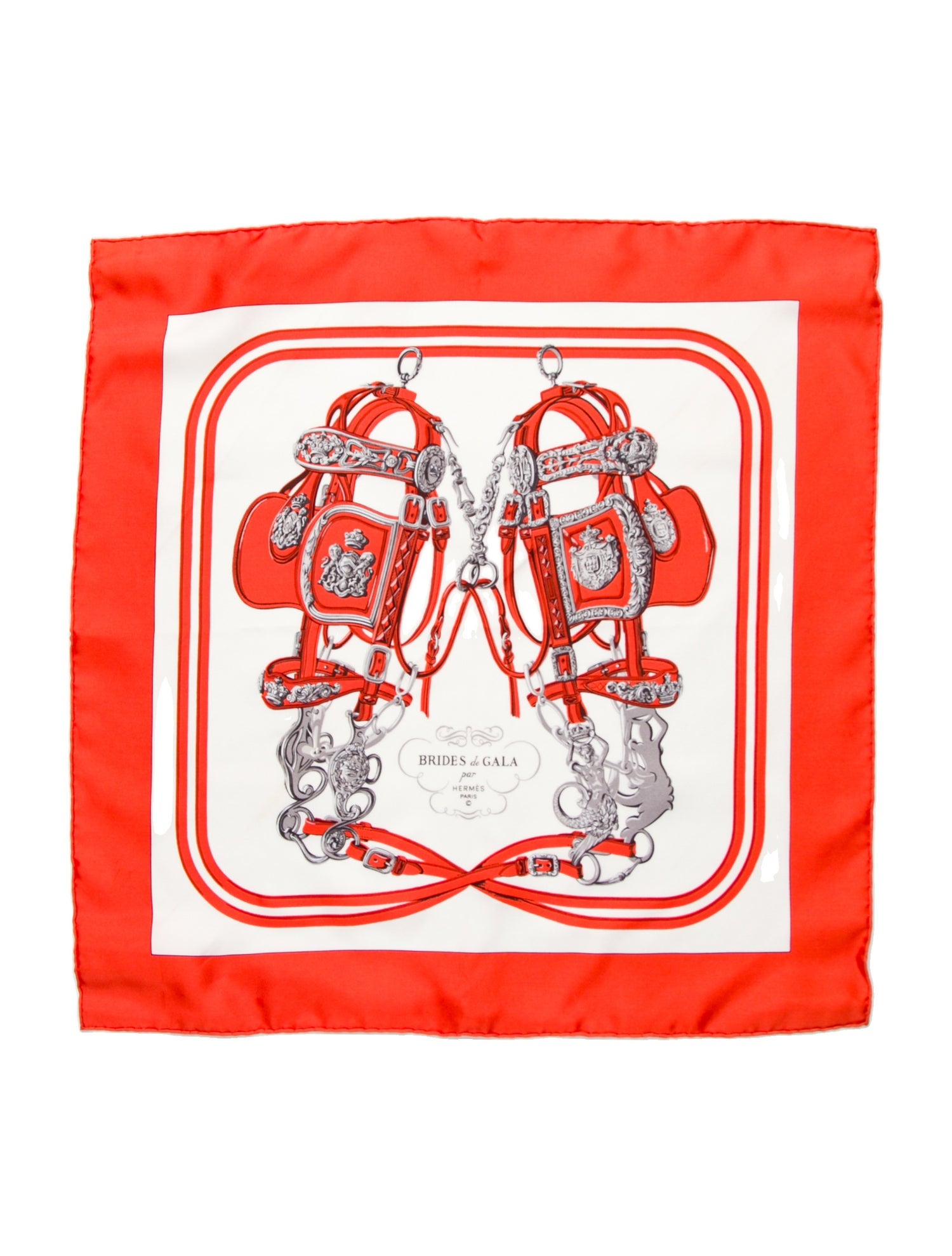 Hermès Brides de Gala Silk Scarf