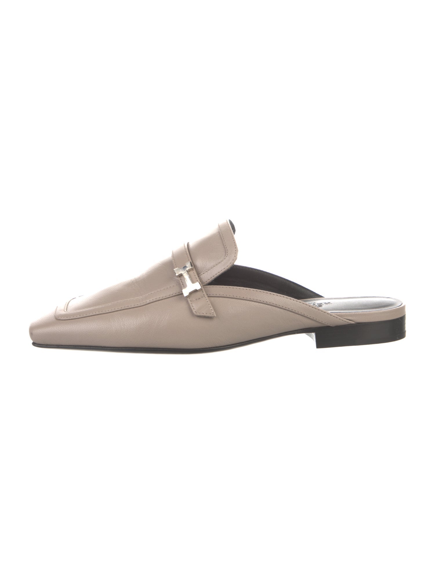 Hermès Groupie Leather Mules