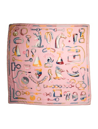 Hermès Inventaire Poetique pour un Conte Sellier Cashmere Scarf