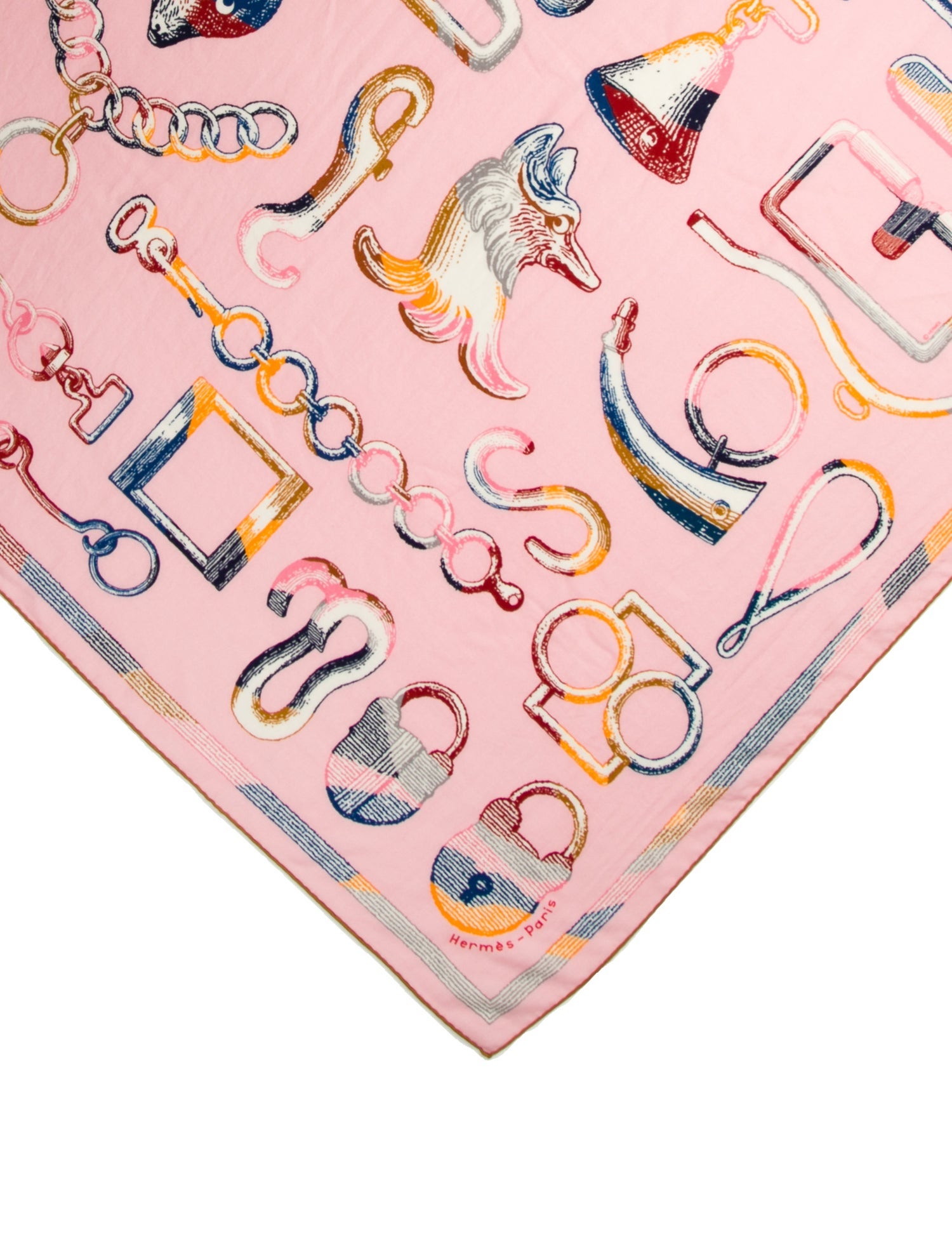 Hermès Inventaire Poetique pour un Conte Sellier Cashmere Scarf