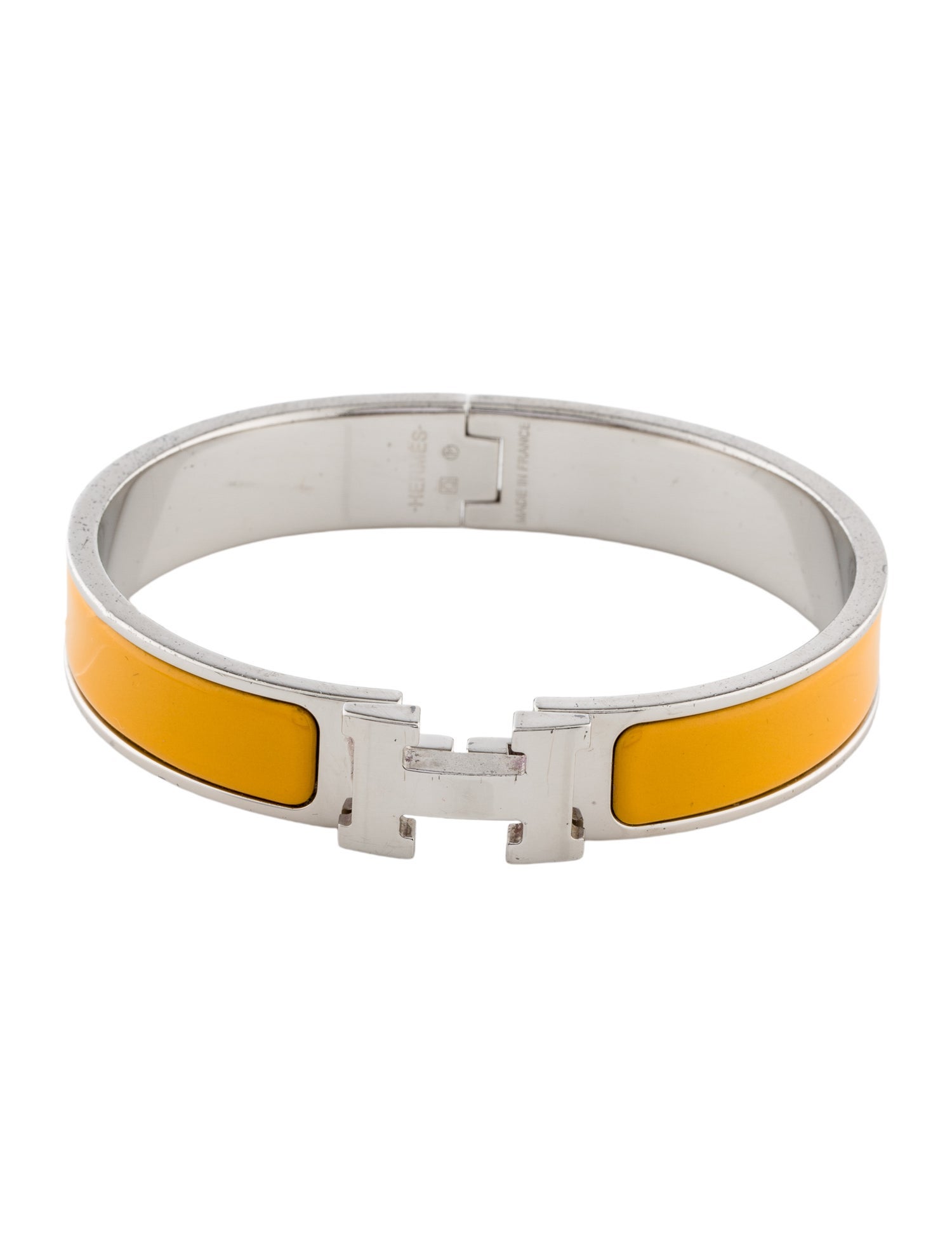 Hermès Clic H Bangle Bracelet