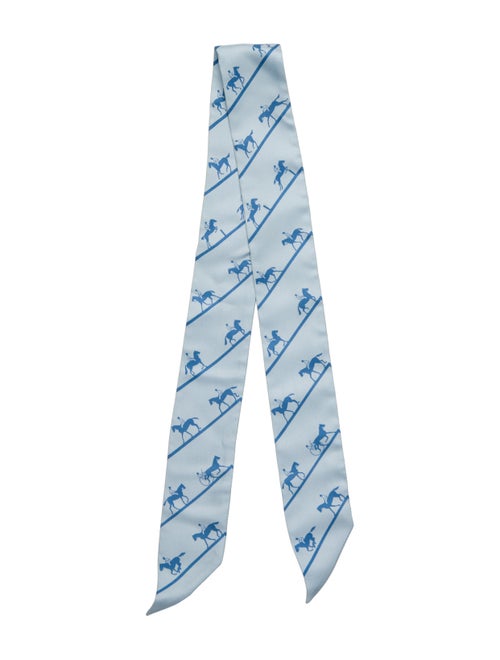 Hermès Le Allure Silk Twilly Scarf