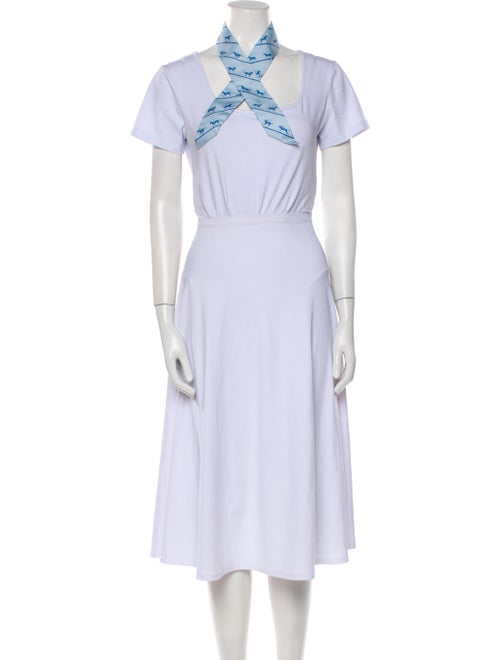 Hermès Le Allure Silk Twilly Scarf