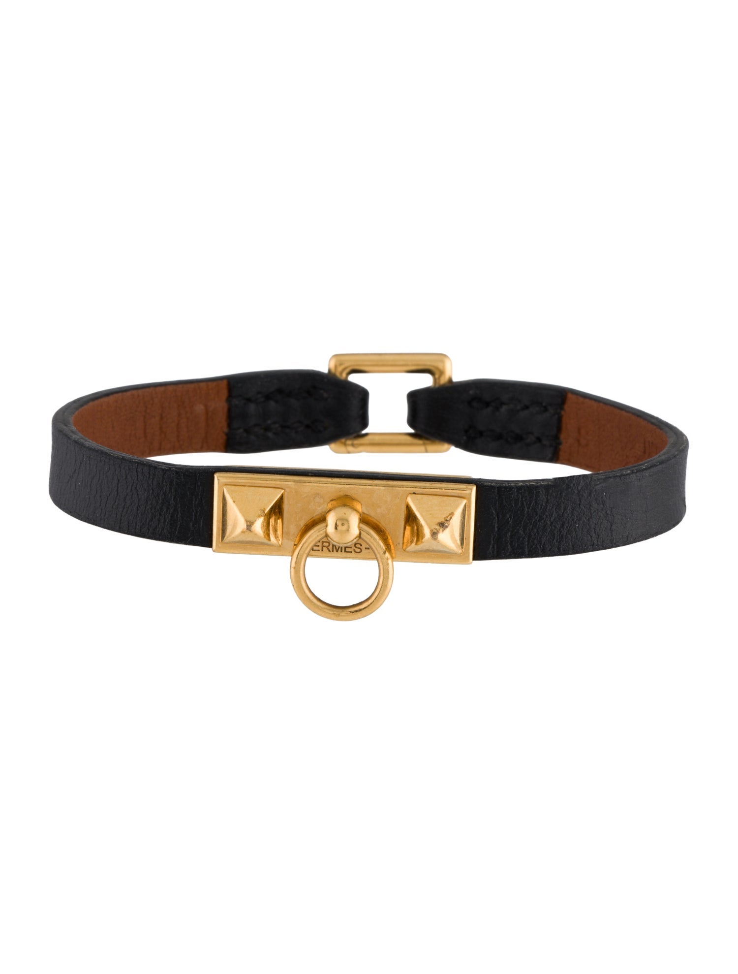 Hermès Rivale Mini Leather Bracelet