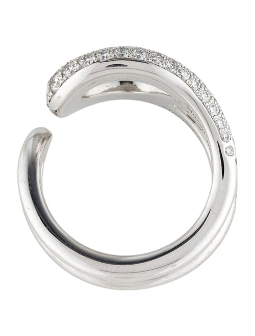 Hermès 18K 1.16ctw Diamond Chaine d'Ancre Punk Ring