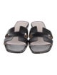 Hermès Oran Leather Slides