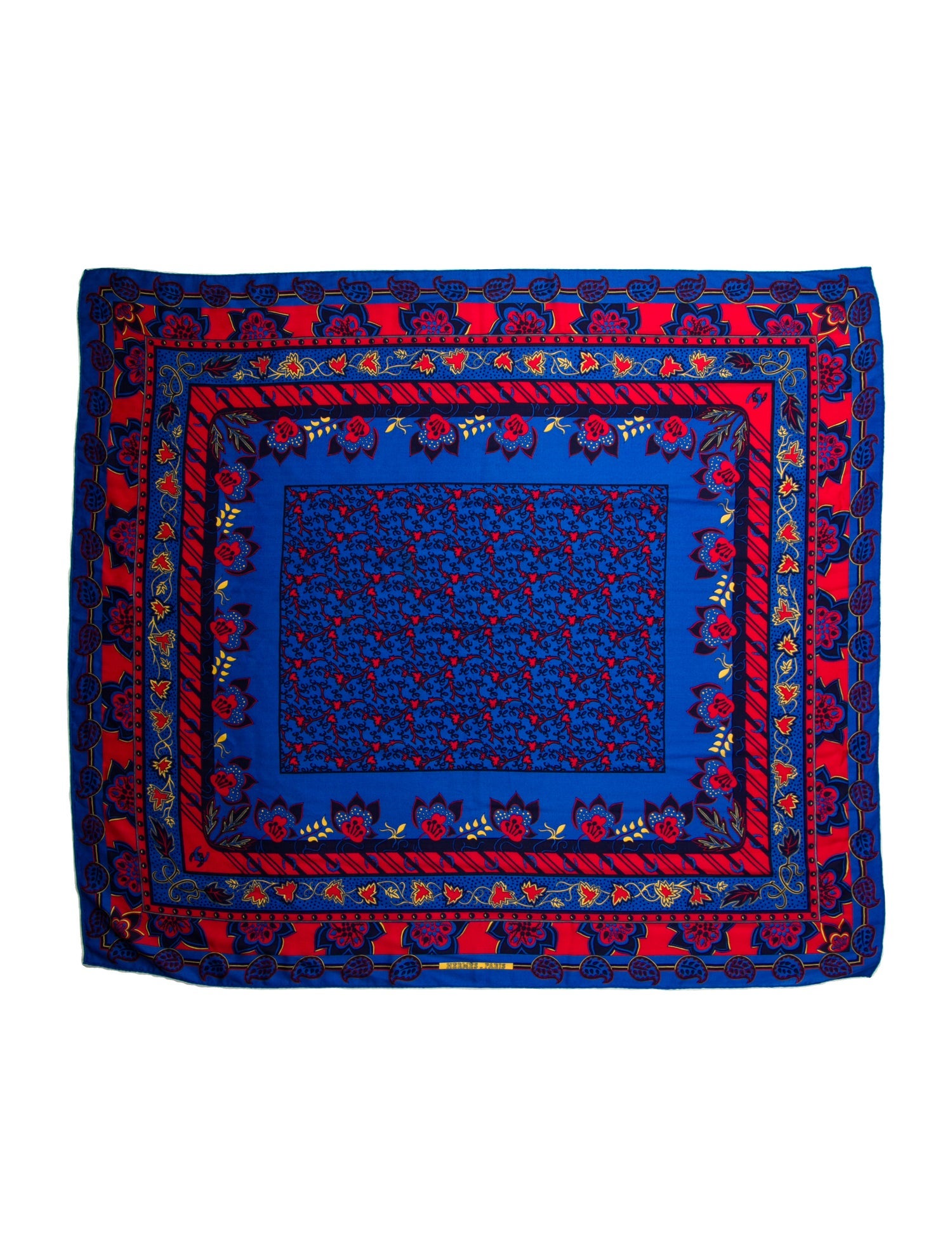 Hermès Treille et Muscade Cashmere Scarf