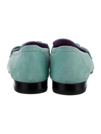 Hermès Paris Suede Loafers