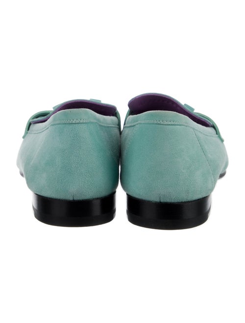 Hermès Paris Suede Loafers