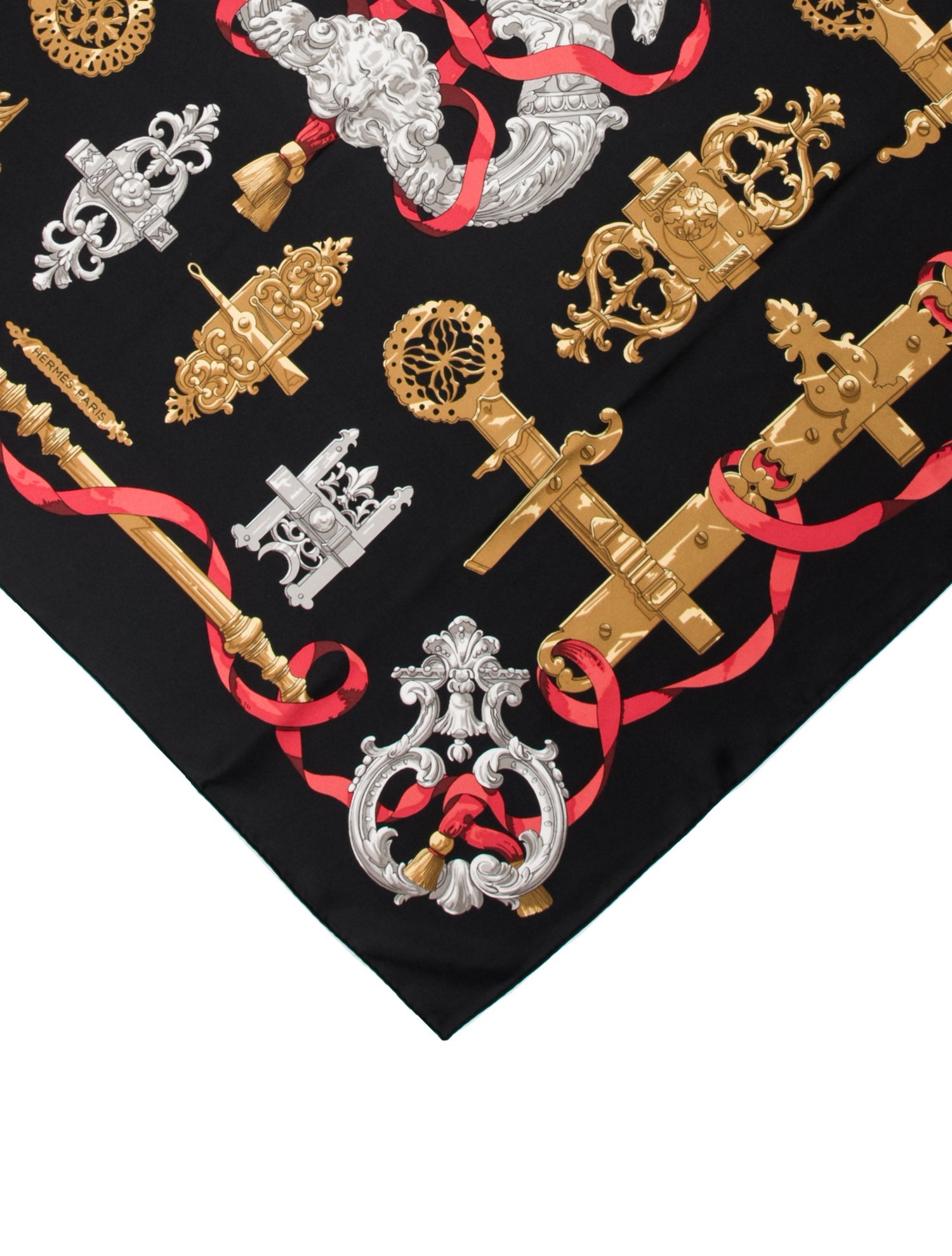 Hermès Ferronnerie Silk Scarf