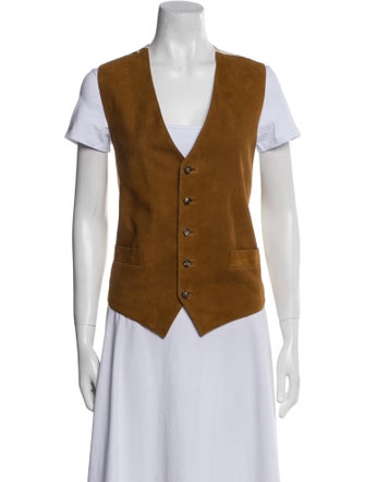 Hermès Lambskin Vest