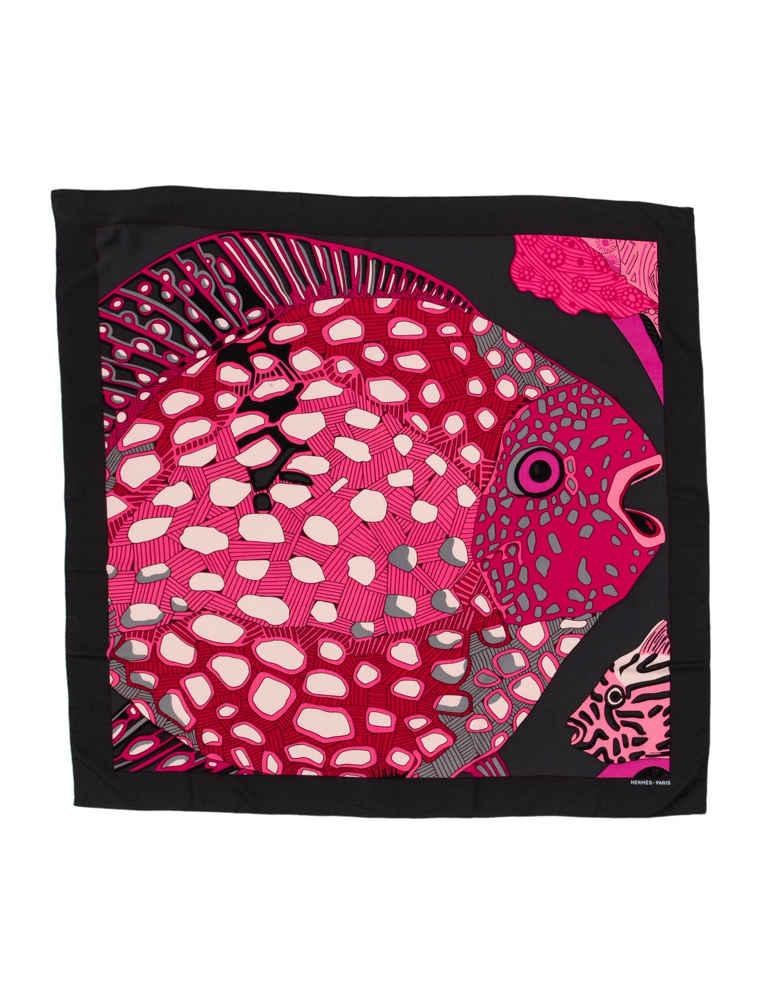 Hermès Grand Fonds Detail Cashmere Shawl