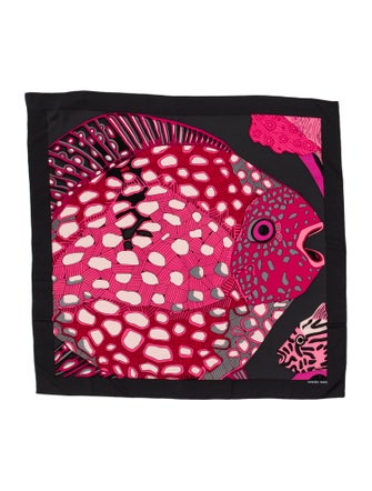 Hermès Grand Fonds Detail Cashmere Shawl