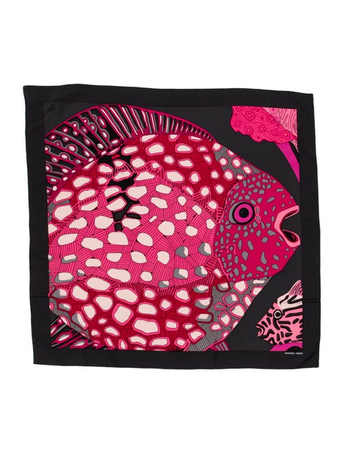 Hermès Grand Fonds Detail Cashmere Shawl