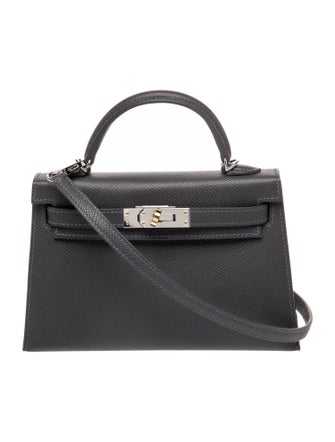 Hermès 2025 Epsom Electrum Mini Kelly II Sellier 20