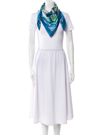 Hermès Flânerie à Versailles Silk Scarf