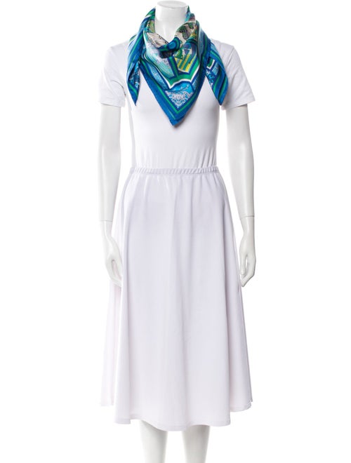 Hermès Flânerie à Versailles Silk Scarf