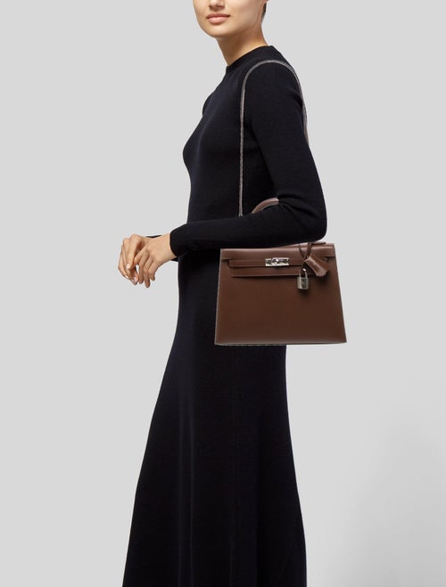 Hermès Tadelakt Kelly II Sellier 25