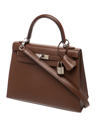 Hermès Tadelakt Kelly II Sellier 25