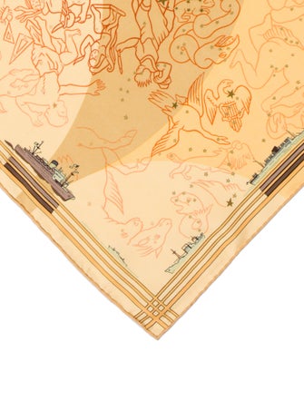 Hermès Constellation Silk Scarf