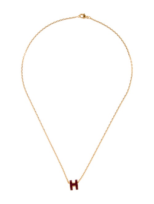 Hermès Mini Pop H Pendant Necklace