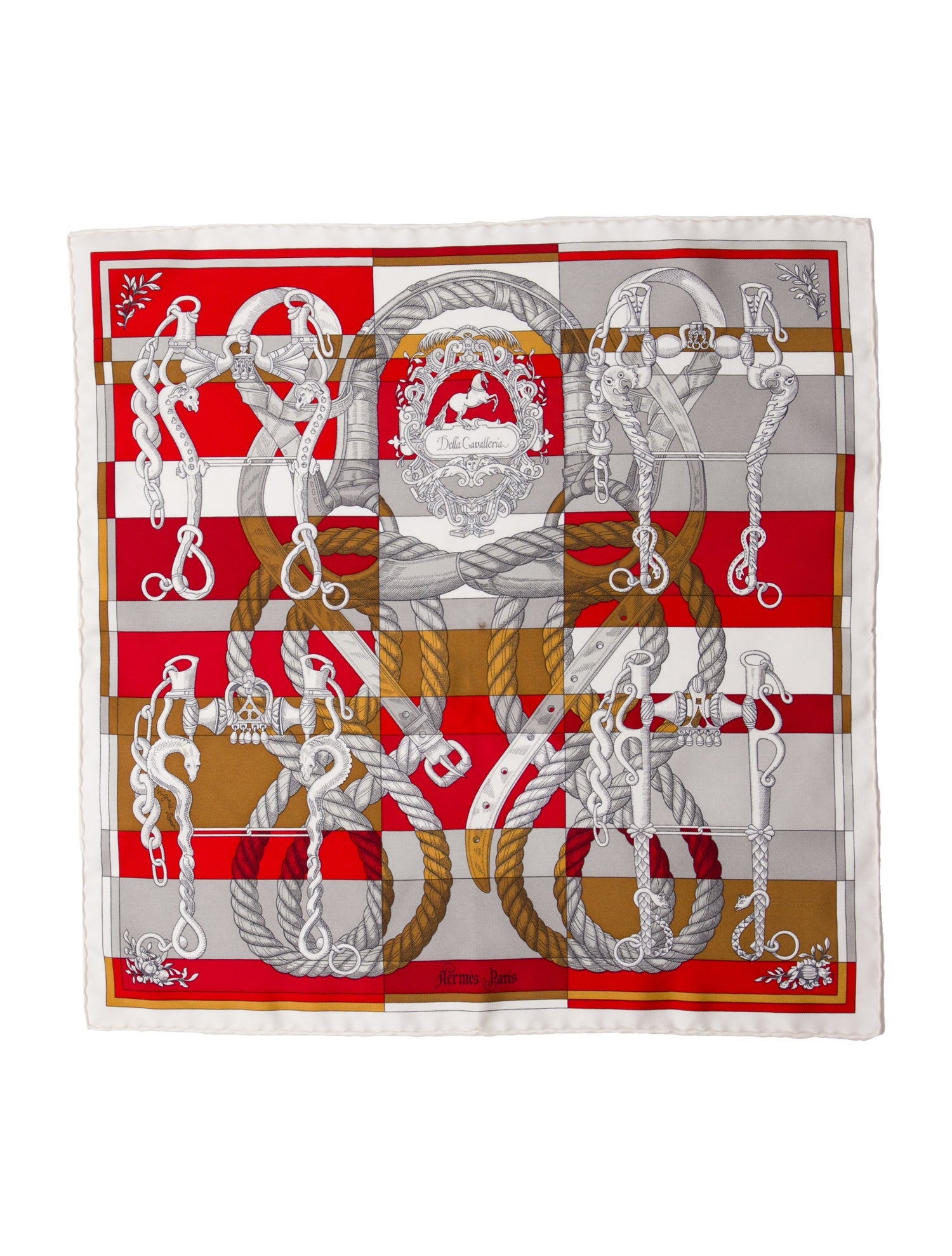 Hermès Della Cavalleria Silk Scarf