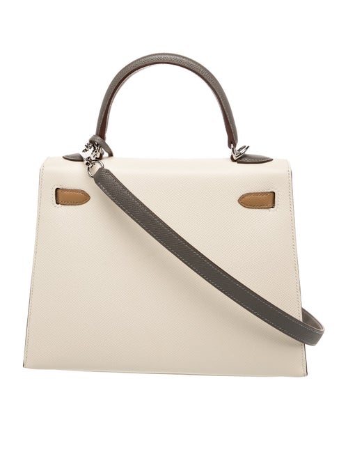 Hermès Epsom Tricolor Kelly II Sellier 25