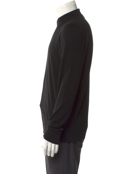 Hermès Wool Mock Neck Polo Sweater