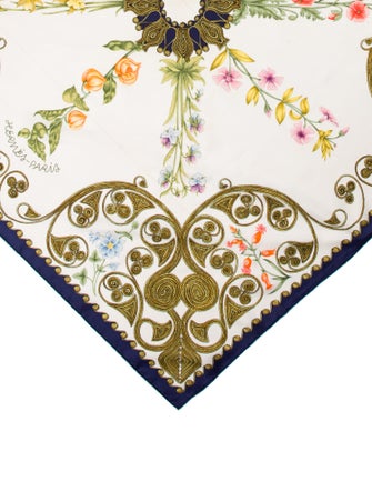 Hermès Arabesques Silk Scarf