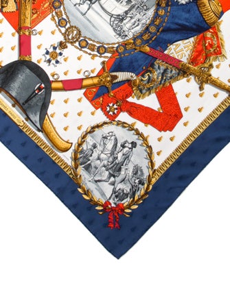 Hermès Napoléon Jacquard Silk Scarf