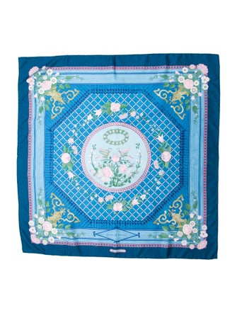 Hermès Jeux de Paille Silk Scarf
