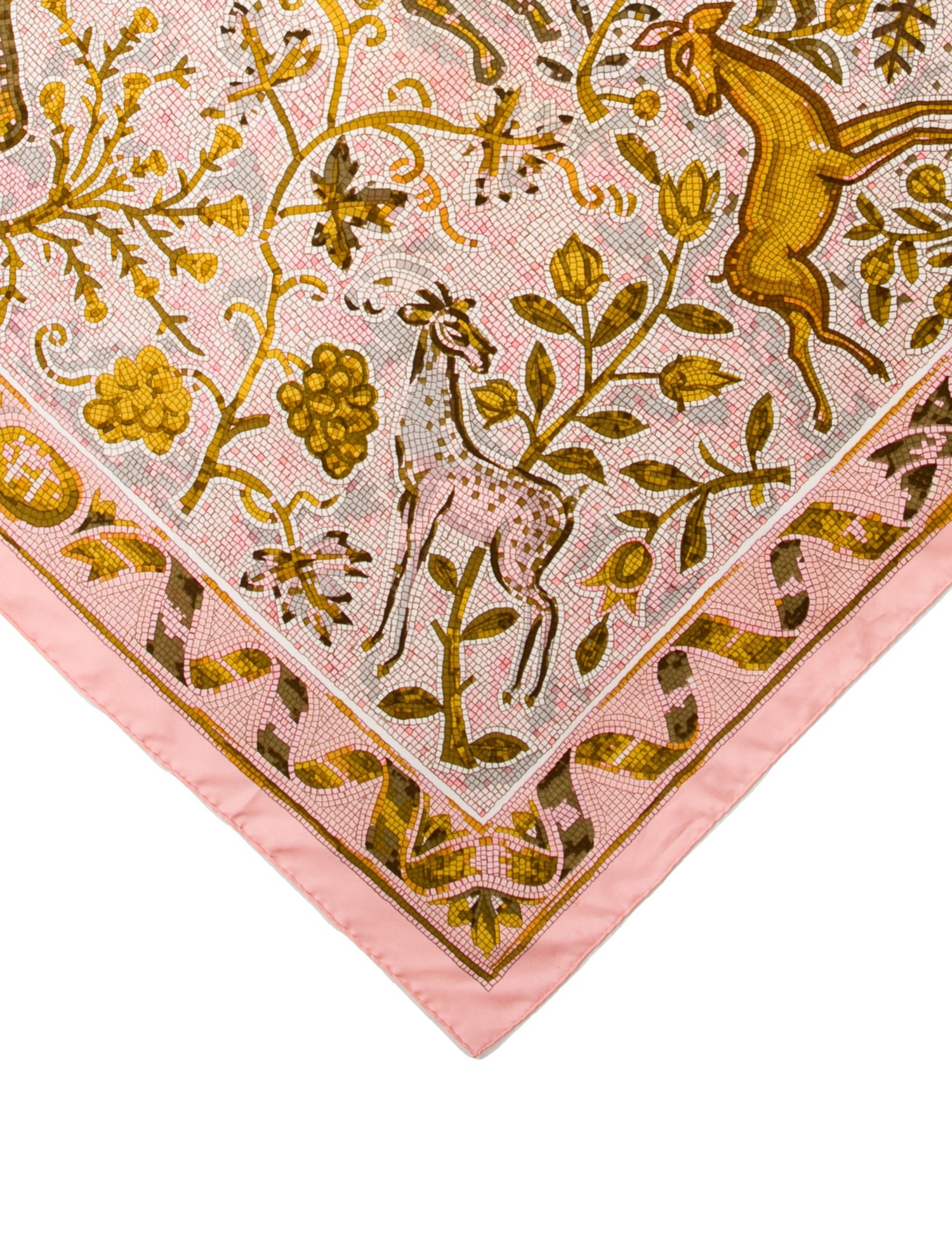 Hermès Pavement Silk Scarf