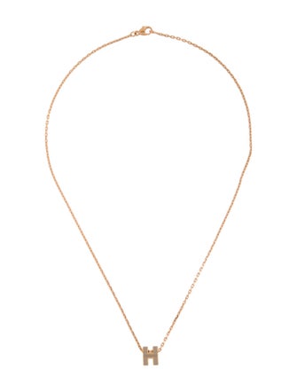 Hermès Mini Pop H Pendant Necklace